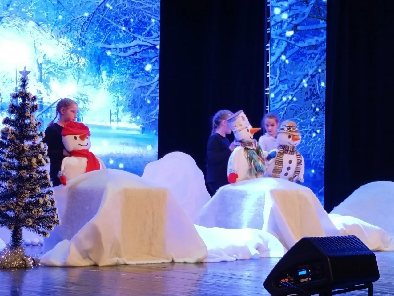 Как снеговики солнце искали