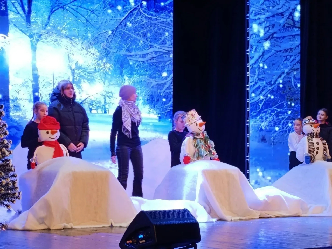 Как снеговики солнце искали