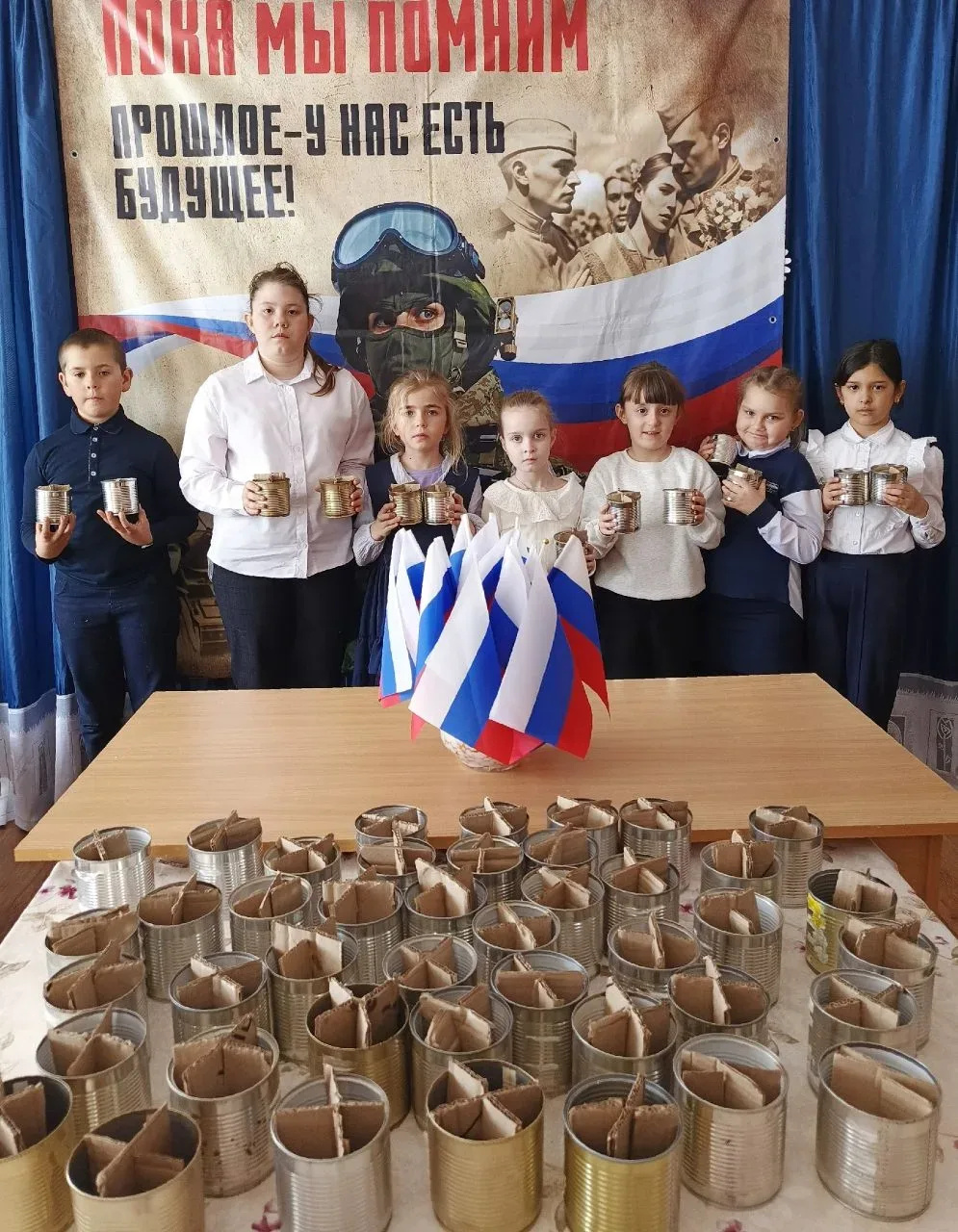 В с. Волово прошел мастер-класс по изготовлению окопных свечей