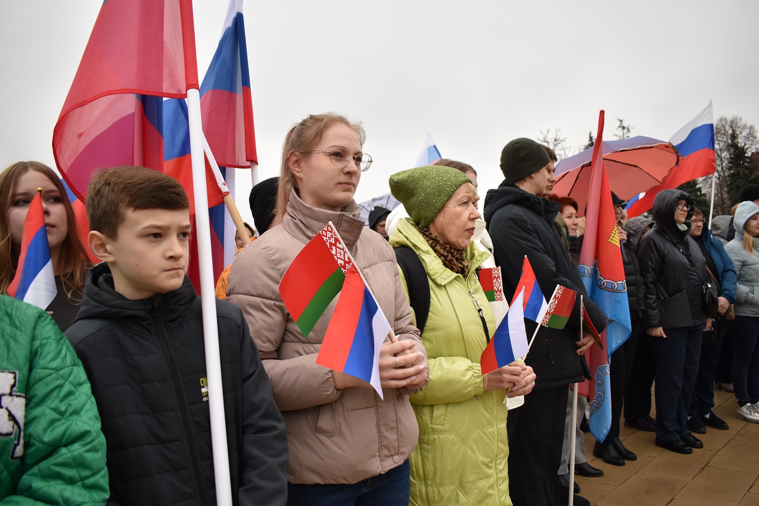 Праздник, посвященный Дню единения народов России и Беларуси, состоялся в центре Доброго