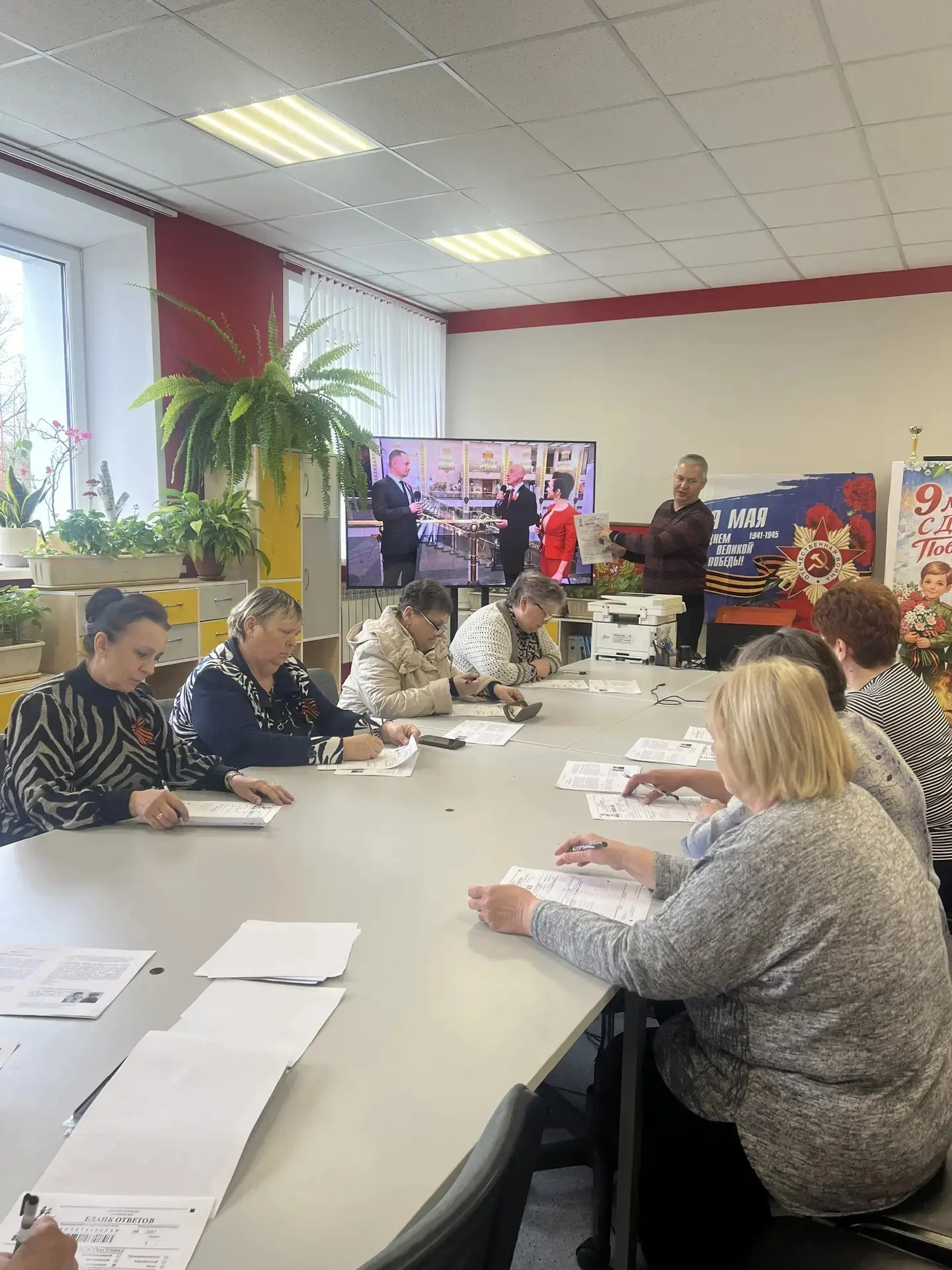 В Краснинском округе состоялся «Диктант Победы»