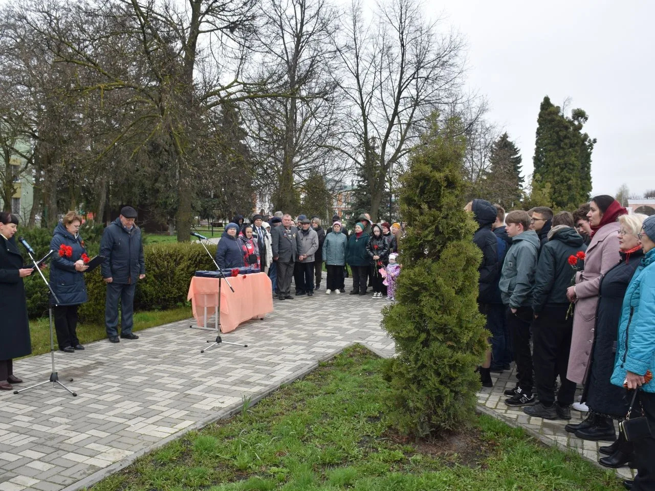 «Усмань почтила память ликвидаторов аварии на ЧАЭС»