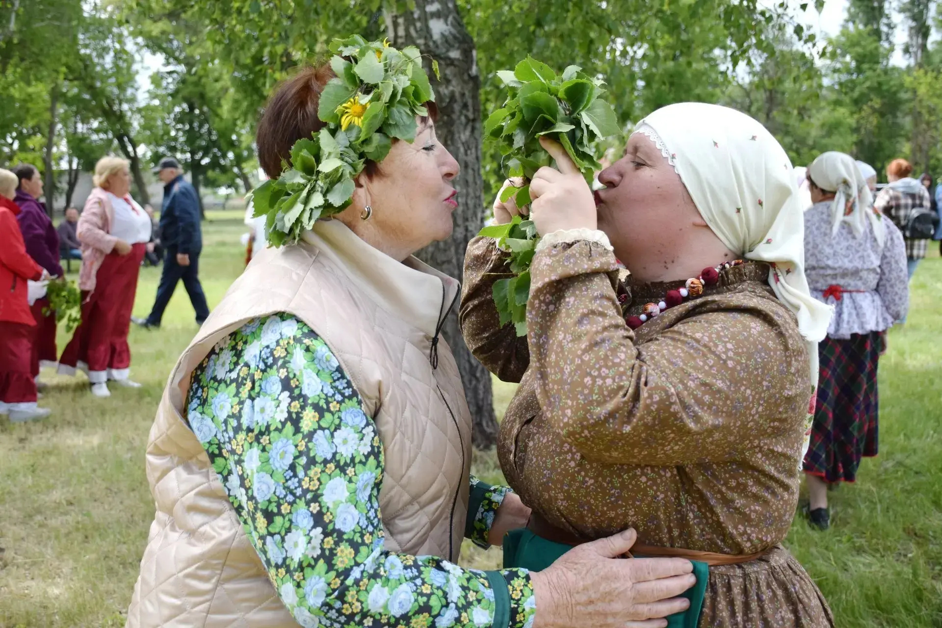 Жительницы Воловского округа особенно чтят и сохраняют культурные и православные традиции своих предков