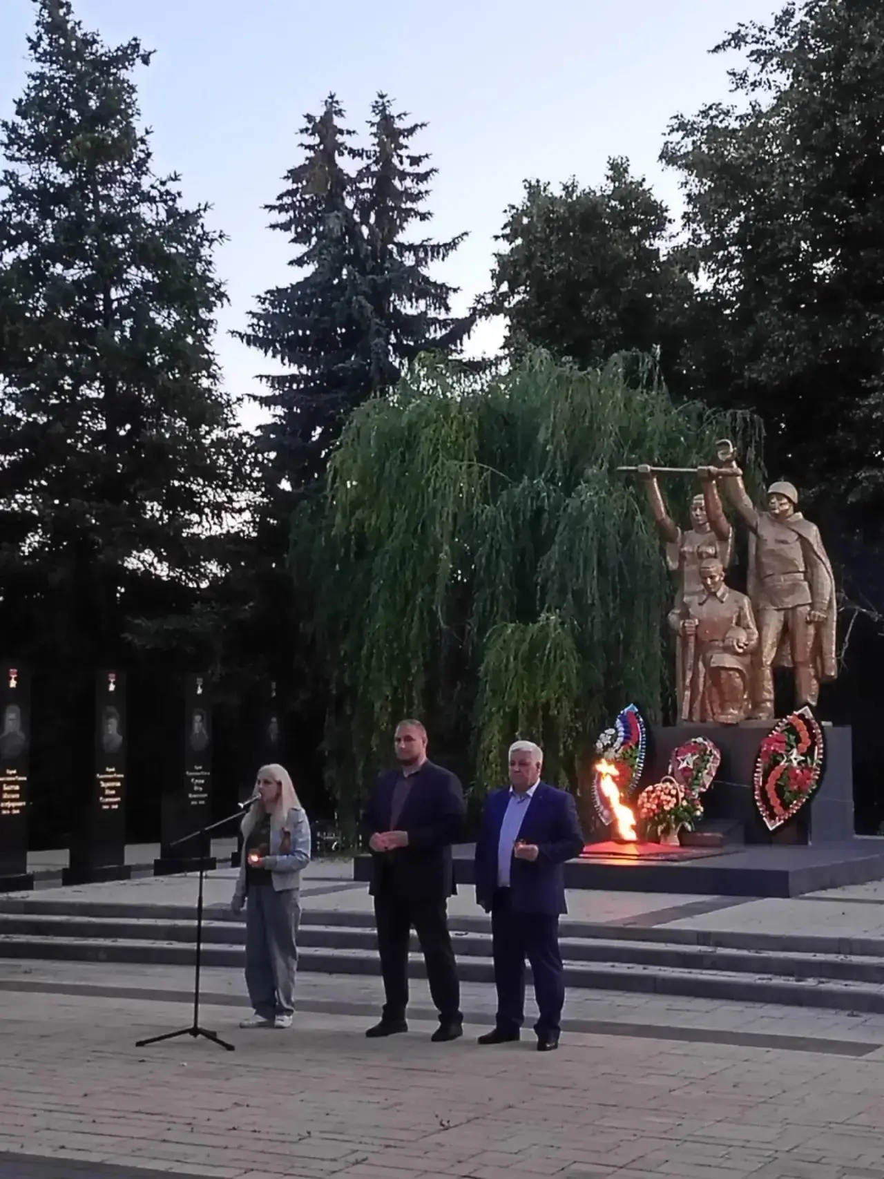 В Добровском округе прошли мероприятия к 85-й годовщине со дня начала Великой Отечественной войны