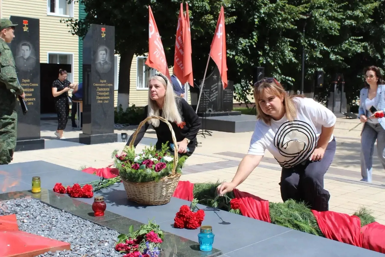 В Добровском округе прошли мероприятия к 85-й годовщине со дня начала Великой Отечественной войны