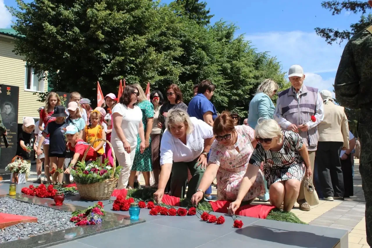 В Добровском округе прошли мероприятия к 85-й годовщине со дня начала Великой Отечественной войны