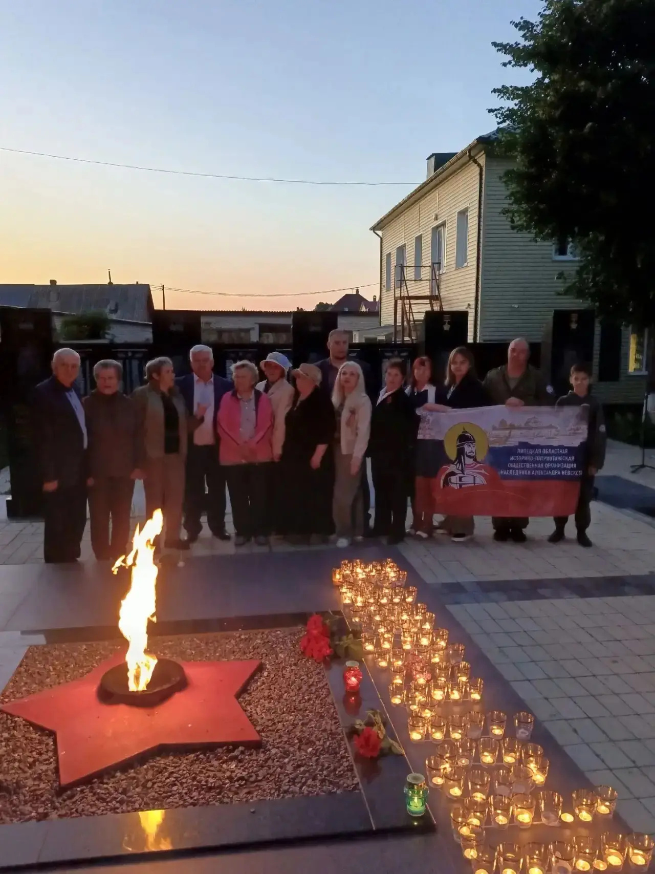 В Добровском округе прошли мероприятия к 85-й годовщине со дня начала Великой Отечественной войны
