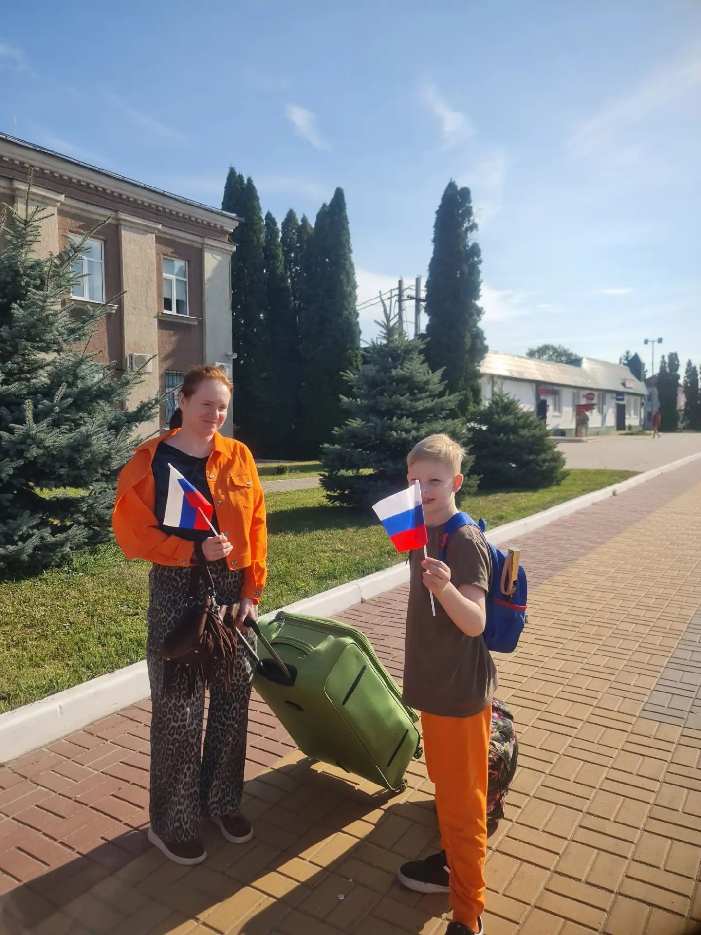 22 августа в с. Тербуны прошли мероприятия ко Дню Государственного флага России 